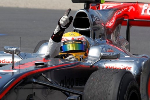 Lewis Hamilton.