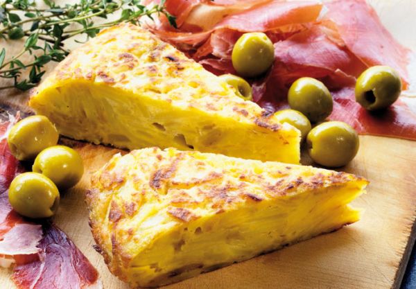 Španělská tortilla. Španělská tortilla.