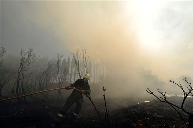Požáry trápí i sever Španělska (ilustrační foto).