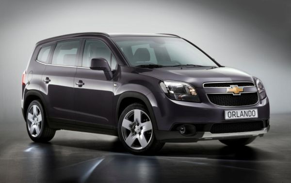 Chevrolet Orlando, až sedmimístný rodinný vůz.