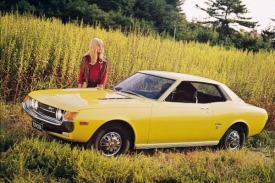 Celica GT Coupé z roku 1973.