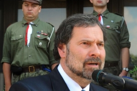 Radek John se účastnil slavnosti u Ústavu pro studium totality.