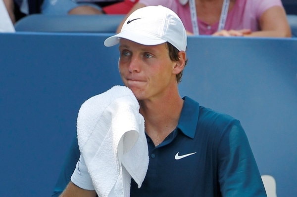 Zklamaný Tomáš Berdych.