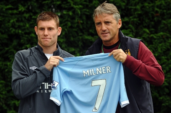James Milner (vlevo) je jednou z největších posil Manchesteru City. James Milner (vlevo) je jednou z největších posil Manchesteru City.
