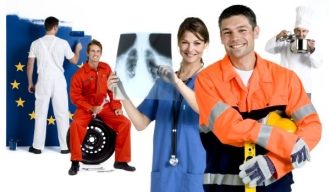 EU. Jako poslední bránili své pracovní trhy Němci a Rakušané.