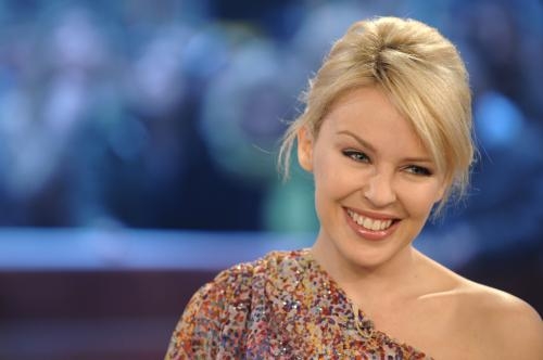 Zpěvačka Kylie Minogue.