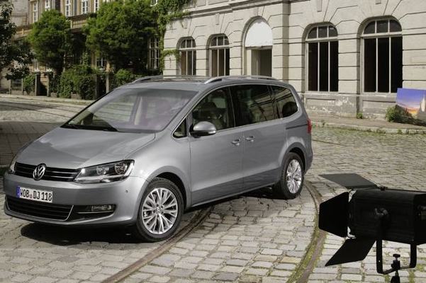 Nový VW Sharan jako filmová hvězda.