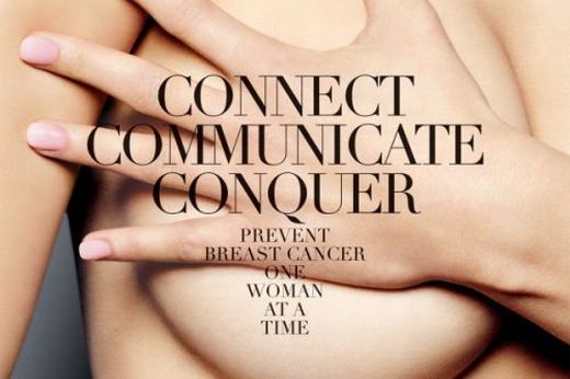 Plakát kampaně Breast Cancer Awareness.