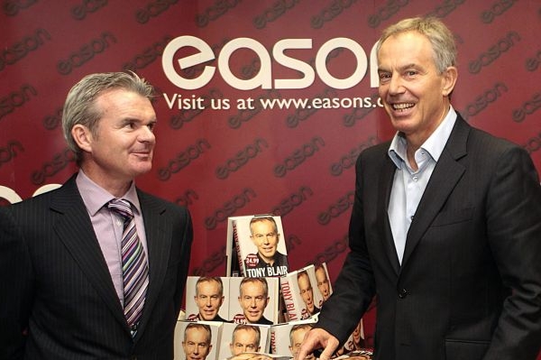 Bývalý ministerský předseda Tony Blair.