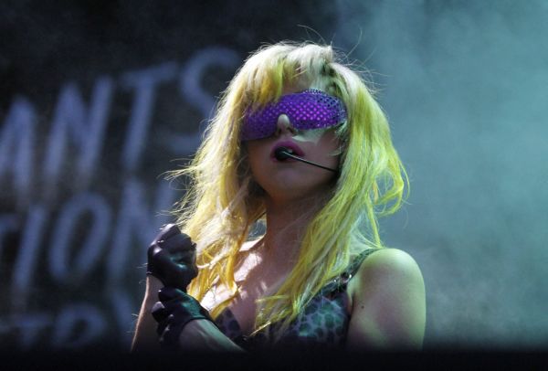 Zpěvačka Lady Gaga.