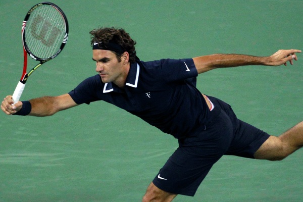 Roger Federer je ve čtvrtfinále US Open.