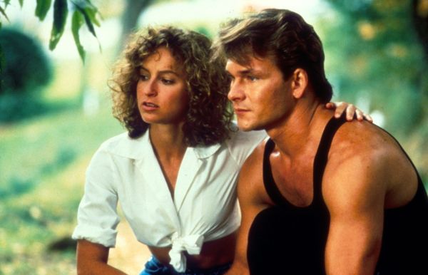 Patrick Swayze a Jennifer Greyová v Hříšném tanci.
