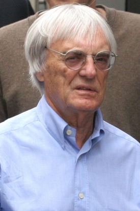 Bernie Ecclestone.