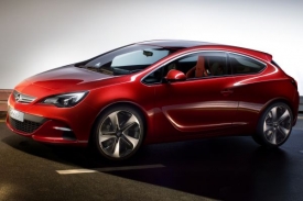 Studie Opel GTC Paris a její líbivé partie.