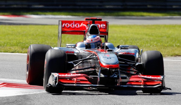 Jenson Button vyhrál úvodní trénink GP Itálie.