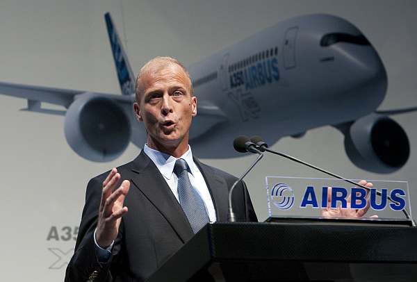 Šéf Airbusu Thomas Enders se může radovat.