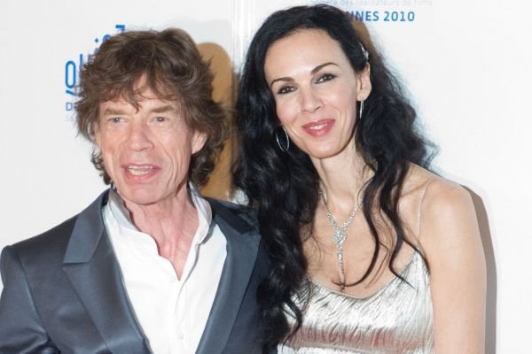 Mick Jagger a Luciana Moradová.
