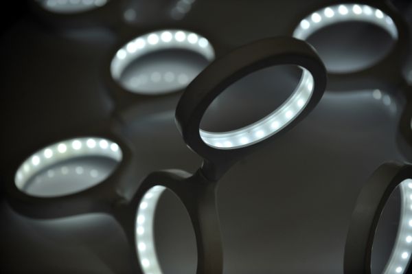 Výstava polského designu v pražském Veletržním paláci.