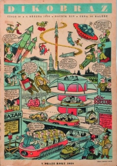 Vesmírný Dikobraz z roku 1958.