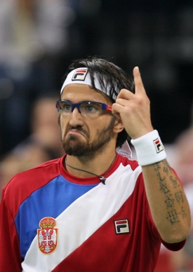 Janko Tipsarevič hrál skvělý tenis.