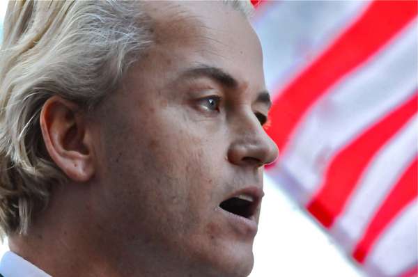Wilders hovoří v New Yorku při výročí útoků islámských teroristů.