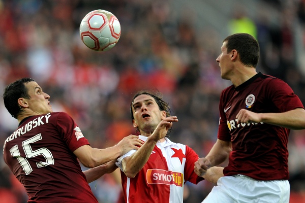 Zleva Jiří Kladrubský, Karol Kisel a Manuel Pamič.