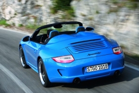Zadní část Porsche 911 Speedster.