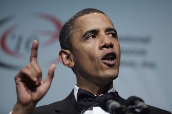 Barack Obama se pro změnu v minulosti vyslovil.