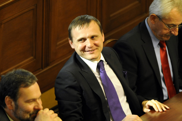 Bárta ve sněmovně zaperlil.