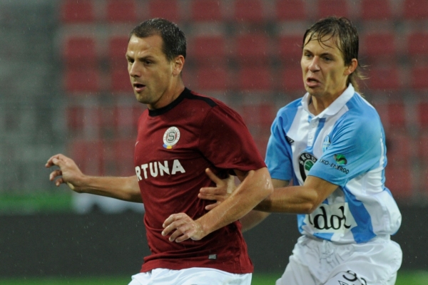 Momentka z utkání Sparta - Mladá Boleslav.