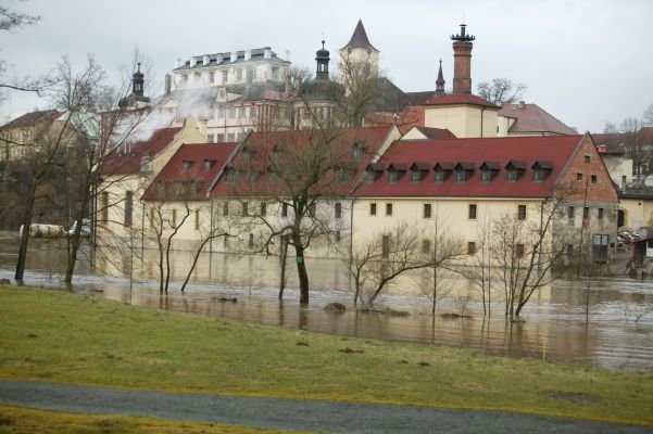 Podle meteorologů hrozí až druhý stupeň povodňové aktivity (ilustrační foto).