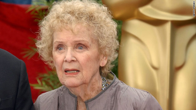 Herečka Gloria Stuartová.
