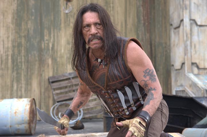 Danny Trejo ve filmu Machete.