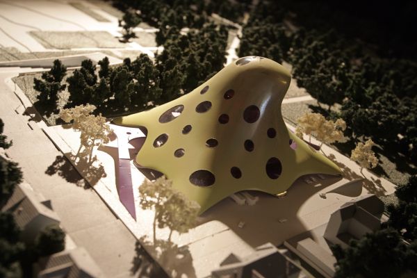 Model knihovny podle Kaplického se stal předmětem mnoha diskuzí. Model knihovny podle Kaplického se stal předmětem mnoha diskuzí.