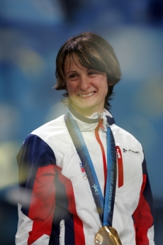 Martina Sáblíková ve Vancouveru.