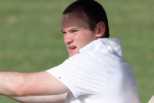 Wayne Rooney během letošní dovolené na Barbadosu.
