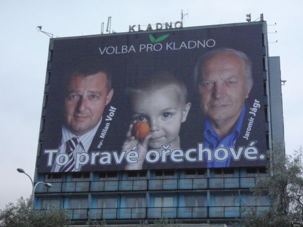 Otec slavného hokejisty podporuje bývalého primátora Kladna Milana Volfa.