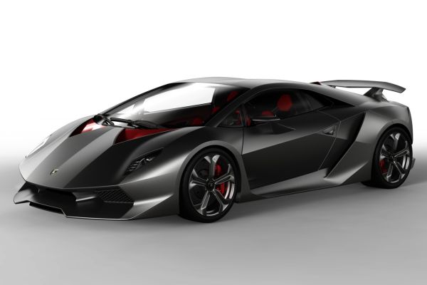 Lamborghini Sesto Elemento vypadá jak z sci-fi filmu.