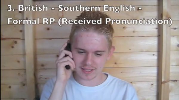 Od formální angličtiny k pidgin english, angličtina ve dvacetičtyřech přízvucích.