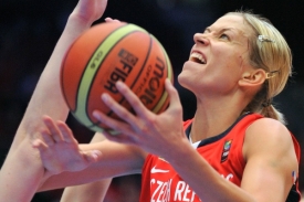 Pivotka Ivana Večeřová.