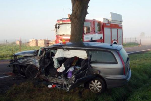Na Olomoucku zemřela při autonehodě jednatřicetiletá žena. 