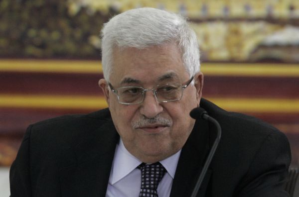 Prezident Palestiny Mahmúd Abbás.