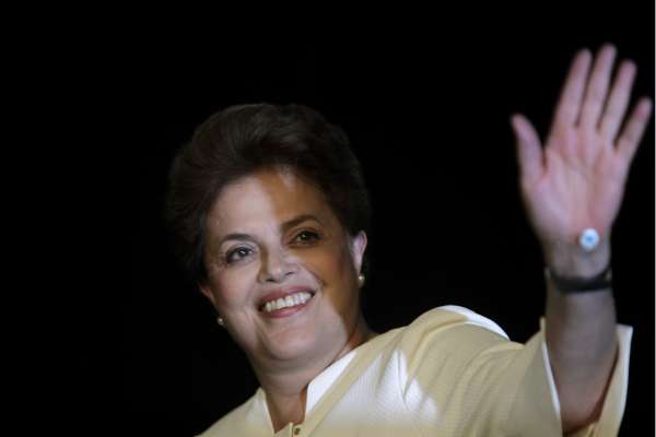 Vítězka prvního kola brazilských voleb - Rousseffová.