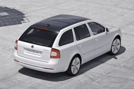 Dojezd elektromobilu značky Škoda je 140 km. 