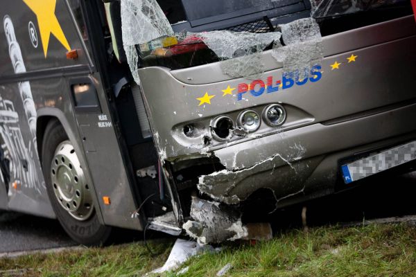 Na Slovensku havaroval český autobus s Korejci (ilustrační foto).