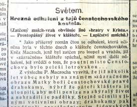 Jak psal dobový tisk.