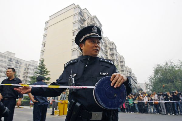 Policisté v Pekingu blokují dům s laureátovou manželkou.