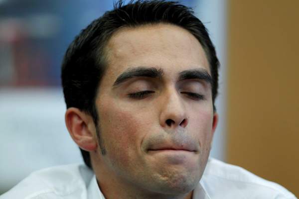 Contador je obviněný z dopingu.