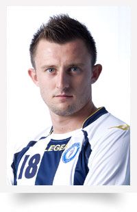 Jiří Krejčí v dresu Iraklisu Soluň, ve kterém si ani jednou nezahrál.