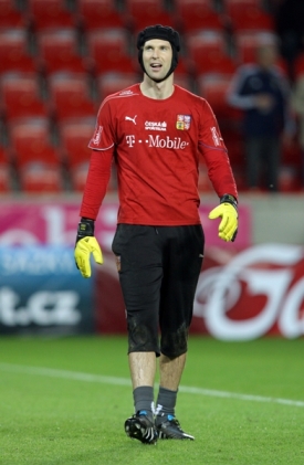 Podle předpokladů by Petr Čech v Lichtenštejsku moc práce mít neměl.